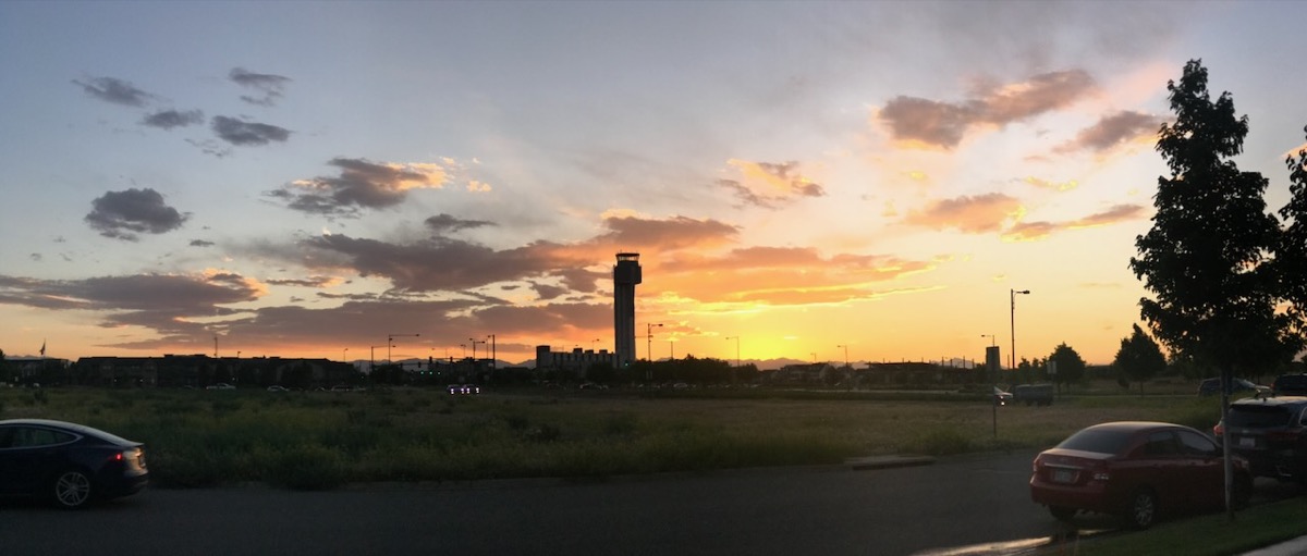 Denver sunset 2