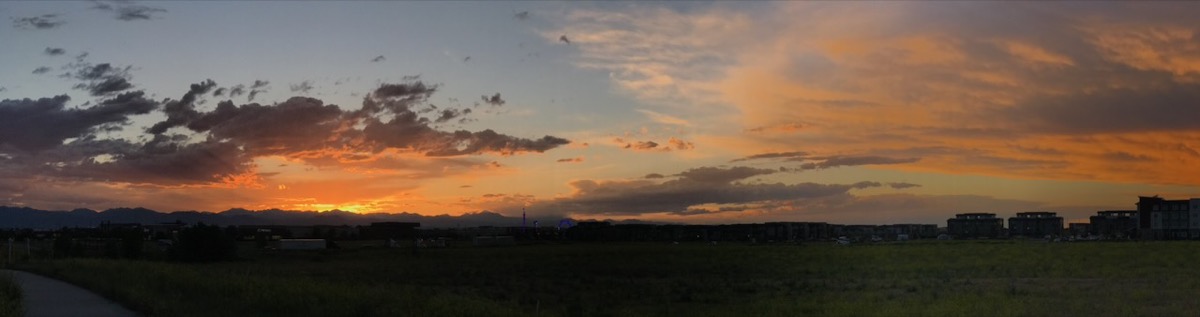 Denver sunset 3